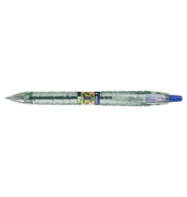 Kugelschreiber Pilot B2P Ecoball, Medium Spitze 1mm, nachfüllbar, blau