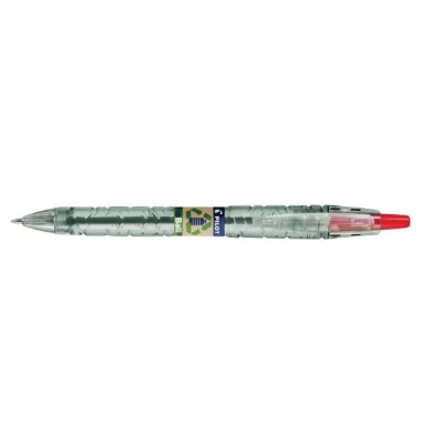 Kugelschreiber Pilot B2P Ecoball, Medium Spitze 1mm, nachfüllbar, rot