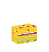 Haftnotizen 7100290181, 48x48mm, farbig sortiert (gelb/gr&uuml;n/rosa), quadratisch