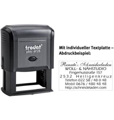 Printy mit Stempelplatte