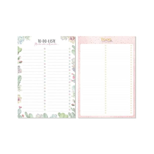 12 Stück PAPER und YOU Notizblock 8256-5, A5, sortiert, 50 Blatt 4029357082565 PAPER und YOU