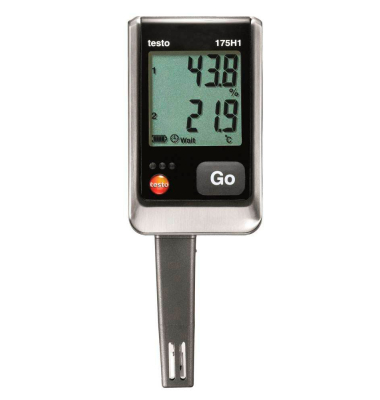 175 H1 Feuchte- & Temperatur-Datenlogger schwarz