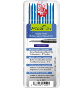 Dry Wasserstrahl Ersatzminen für Tieflochmarker-Bleistift blau 2,8 mm