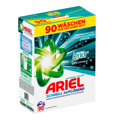 UNIVERSAL+ Lenor Waschmittel 4,95 kg