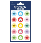 Sticker Glitter Sterne