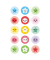 Sticker Glitter Sterne