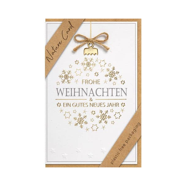 3 Stück BSB D.T.Weihnachtskarten Nature Card 4000867747571 BSB