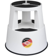 Rollhocker 212300 SuperStep, 1x 2 Stufen, weiß, Polypropylen (PP)