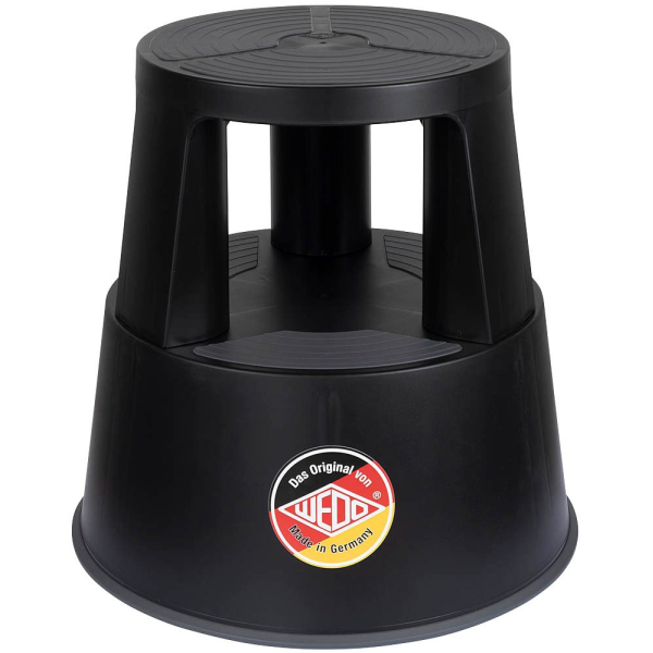 4003801874173 - Rollhocker 212301 SuperStep 1x 2 Stufen schwarz Polypropylen (PP) 4003801874173 WEDO