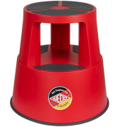 Rollhocker 212302 SuperStep, 1x 2 Stufen, rot, Polypropylen (PP)