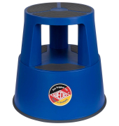 Rollhocker 212303 SuperStep, 1x 2 Stufen, blau, Polypropylen (PP)