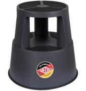 Rollhocker SuperStep grau Kunststoff