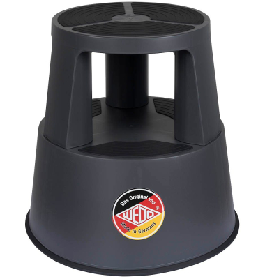 Rollhocker 212312 SuperStep, 1x 2 Stufen, grau, Polypropylen (PP)