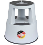 Rollhocker 212337 SuperStep, 1x 2 Stufen, lichtgrau, Polypropylen (PP)