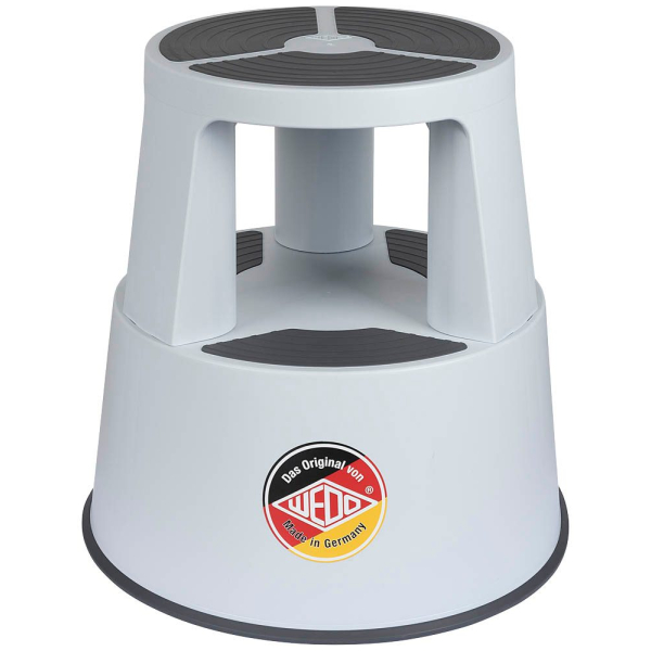 4003801874258 - Rollhocker 212337 SuperStep 1x 2 Stufen lichtgrau Polypropylen (PP) 4003801874258 WEDO