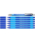 AKTION: Schneider Kugelschreiber Slider Edge blau, Schreibfarbe: blau + GRATIS Schneider Kugelschreiber Slider Rave XB blau