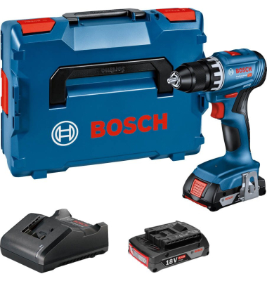 GSR 18V-45 Akku-Bohrschrauber-Set 18,0 V, mit 2 Akkus