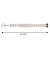 196688-3 Messer für Heckenschere 65,0 cm