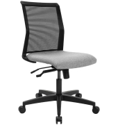 Bürostuhl Smart Point, LC100G230 Stoff grau, Gestell schwarz