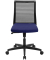 Bürostuhl Smart Point, LC100G260 Stoff blau, Gestell schwarz