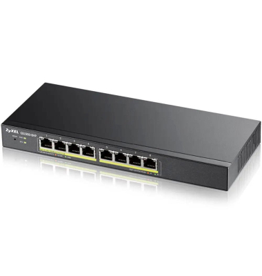 GS1900-8HP-EU0103F Switch 8-fach