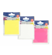 Haftnotizen 31282, 75x75mm, farbig sortiert (wei&szlig;/gelb/pink)