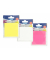 Haftnotizen 31282, 75x75mm, farbig sortiert (wei&szlig;/gelb/pink), quadratisch