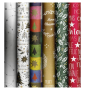 Weihn.Geschenkpapierrolle BasicChristmas