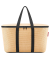 Kühltasche coolerbag raffia black Kunststoff schwarz UH7078