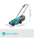 EasyMax Ready-To-Use Akku-Rasenmäher 18,0 V für bis zu 150,0 m², mit 1 Akku