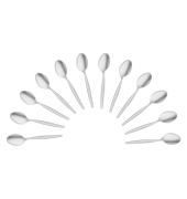 12 Amefa Kaffeelöffel Scandinave silber