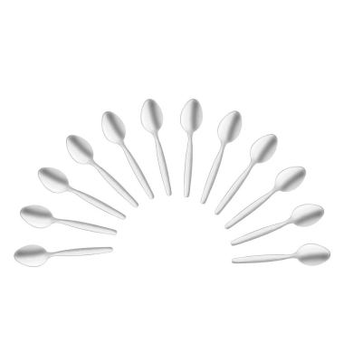 12 Amefa Espressolöffel Scandinave silber