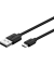 Ladekabel mit Adapter schwarz, Kabellänge: 1,0 m, 12 Watt