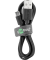 Ladekabel mit Adapter schwarz, Kabellänge: 1,0 m, 12 Watt