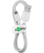 Ladekabel mit Adapter weiß, Kabellänge: 1,0 m, 5 Watt