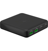 Ladeadapter schwarz, Kabellänge: 1,5 m, 65 Watt
