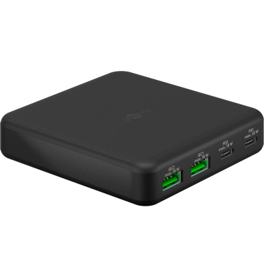 Ladeadapter schwarz, Kabellänge: 1,5 m, 65 Watt