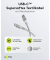 USB 2.0 C-Stecker USB-Kabel 2,0 m weiß