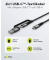 2in1 USB-Kabel 2in1 2,0 m silber, spacegrau