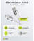 USB-C 3.1RJ45 Kabel 5,0 m weiß