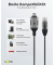 USB-C 3.1RJ45 Kabel 3,0 m silber, schwarz