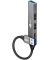USB-Hub Slim 4-fach grau