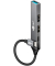USB-Hub Slim 4-fach grau