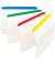 Haftmarker 686A-1, Index Strong, 50,8x38mm, 4-farbig sortiert, rechteckig
