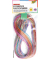 732050 1m zu 50 St. Scoubidous mit Glitter sort.