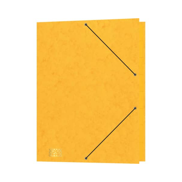 4002871461610 - Ordnungsmappe 4616-1 9-teilig blanko gelb A4 9 Fächer 4002871461610 RNK
