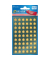 52802 gold Weihn.Schmucketikett Stern 8mm