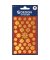 52804  2Bl gold Weihn.Schmucketikett Sterne