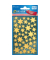 52806 gold sort. Weihn.Schmucketikett Sterne