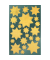 52807 gold Weihn.Schmucketikett Sterne
